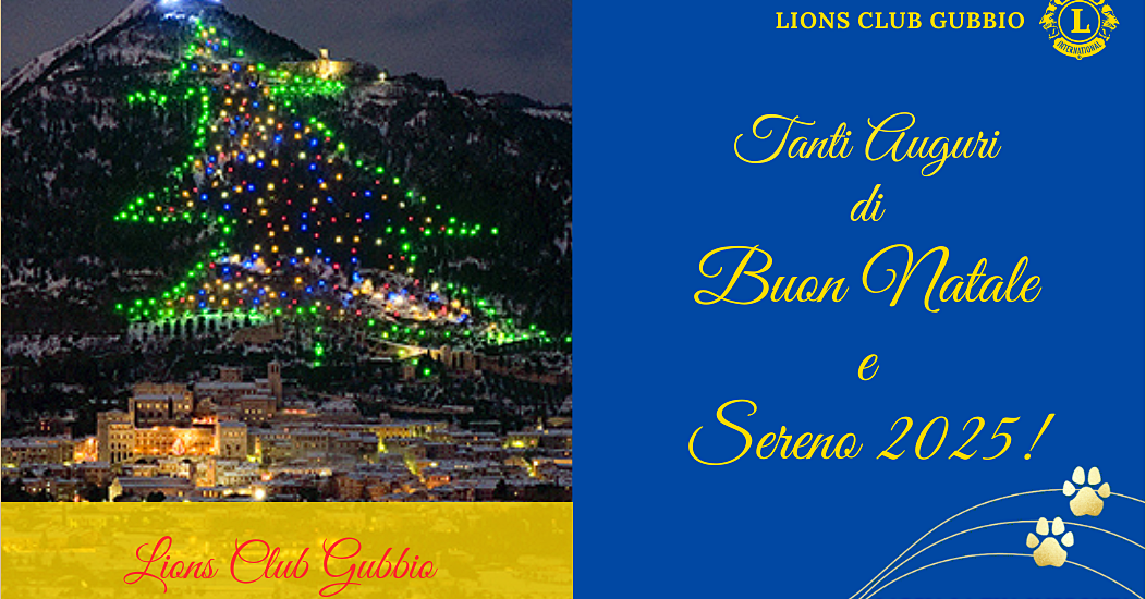 Auguri di Buone Feste LC GUBBIO